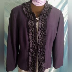 Coldwater Creek Purple Blazer, Size 8